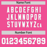 Custom Pink Silver Personalized Color Block Authentic Baseball jersey