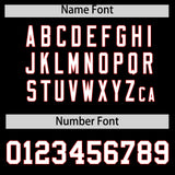 Custom Black Red Personalized Color Block Authentic Baseball jersey