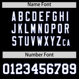 Custom Black Royal Personalized Color Block Authentic Baseball jersey