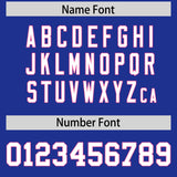 Custom Royal Pink Personalized Color Block Authentic Baseball jersey