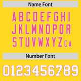 Custom Gold Pink Personalized Color Block Authentic Baseball jersey