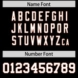 Custom Black Texas Orange Personalized Color Block Authentic Baseball jersey