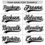 Custom White Silver Contrast Raglan Sleeves Authentic Baseball Jersey