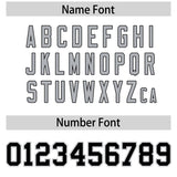 Custom White Silver Contrast Raglan Sleeves Authentic Baseball Jersey