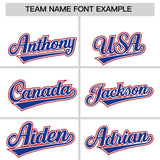 Custom White Red Contrast Raglan Sleeves Authentic Baseball Jersey