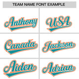 Custom White Orange Contrast Raglan Sleeves Authentic Baseball Jersey