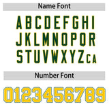 Custom White Green Contrast Raglan Sleeves Authentic Baseball Jersey