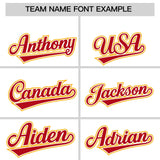 Custom White Yellow Contrast Raglan Sleeves Authentic Baseball Jersey