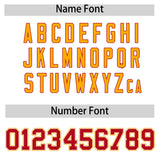 Custom White Yellow Contrast Raglan Sleeves Authentic Baseball Jersey