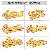 Custom White Crimson Contrast Raglan Sleeves Authentic Baseball Jersey