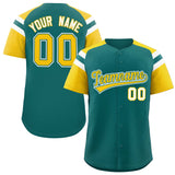 Custom-Aqua-Gold-Contrast-Raglan-Sleeves-Authentic-Baseball-Jersey-046