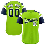 Custom-Neon-Green-Navy-Contrast-Raglan-Sleeves-Authentic-Baseball-Jersey-061
