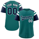 Custom-Aqua-Navy-Contrast-Raglan-Sleeves-Authentic-Baseball-Jersey-062