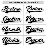 Custom White Silver Contrast Raglan Sleeves Authentic Baseball Jersey