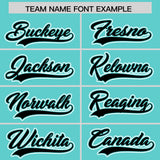 Custom Bright Green Black Contrast Raglan Sleeves Authentic Baseball Jersey