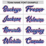 Custom White Red Contrast Raglan Sleeves Authentic Baseball Jersey