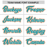 Custom White Orange Contrast Raglan Sleeves Authentic Baseball Jersey