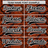 Custom Multi Color Snakeskin Pattern Authentic Baseball Jersey