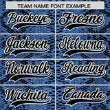 Custom Multi Color Snakeskin Pattern Authentic Baseball Jersey