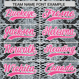 Custom Multi Color Snakeskin Pattern Authentic Baseball Jersey