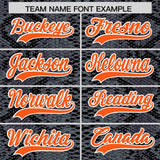 Custom Multi Color Snakeskin Pattern Authentic Baseball Jersey