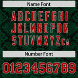 Custom Multi Color Snakeskin Pattern Authentic Baseball Jersey