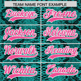 Custom Multi Color Snakeskin Pattern Authentic Baseball Jersey