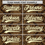 Custom Multi Color Snakeskin Pattern Authentic Baseball Jersey