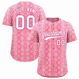 Custom Multi Color Snakeskin Pattern Authentic Baseball Jersey