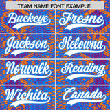 Custom Multi Color Snakeskin Pattern Authentic Baseball Jersey