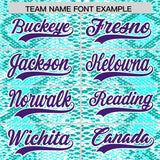 Custom Multi Color Snakeskin Pattern Authentic Baseball Jersey