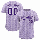 Custom Multi Color Snakeskin Pattern Authentic Baseball Jersey