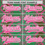 Custom Multi Color Snakeskin Pattern Authentic Baseball Jersey