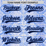 Custom Multi Color Snakeskin Pattern Authentic Baseball Jersey