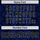 Custom Multi Color Snakeskin Pattern Authentic Baseball Jersey