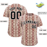 Custom Multi Color Snakeskin Pattern Authentic Baseball Jersey