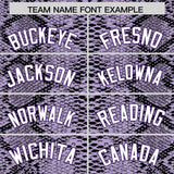 Custom Multi Color Snakeskin Pattern Authentic Baseball Jersey