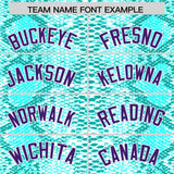 Custom Multi Color Snakeskin Pattern Authentic Baseball Jersey