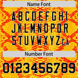 Custom Multi Color Snakeskin Pattern Authentic Baseball Jersey