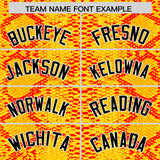 Custom Multi Color Snakeskin Pattern Authentic Baseball Jersey