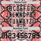 Custom Multi Color Snakeskin Pattern Authentic Baseball Jersey