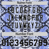 Custom Multi Color Snakeskin Pattern Authentic Baseball Jersey