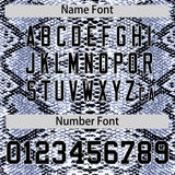 Custom Multi Color Snakeskin Pattern Authentic Baseball Jersey