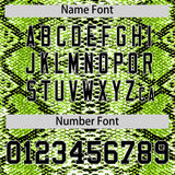 Custom Multi Color Snakeskin Pattern Authentic Baseball Jersey