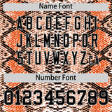 Custom Multi Color Snakeskin Pattern Authentic Baseball Jersey