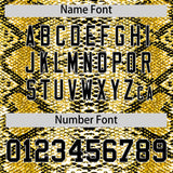 Custom Multi Color Snakeskin Pattern Authentic Baseball Jersey