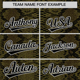 Custom Multi Color Snakeskin Pattern Authentic Baseball Jersey