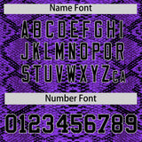 Custom Multi Color Snakeskin Pattern Authentic Baseball Jersey