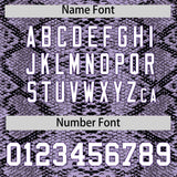 Custom Multi Color Snakeskin Pattern Authentic Baseball Jersey