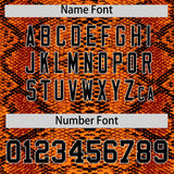 Custom Multi Color Snakeskin Pattern Authentic Baseball Jersey